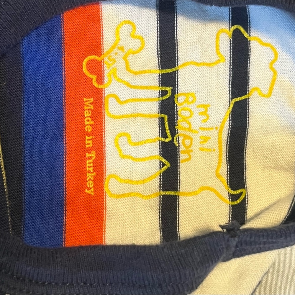 Boden Striped Shirt with Bold Accents - Picture 2 of 4